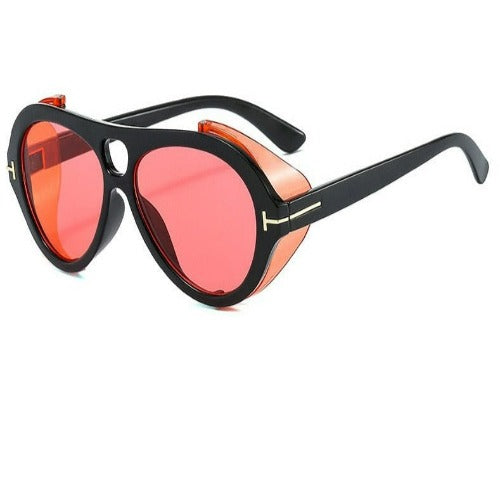 Retro Round Gradient Sunglasses