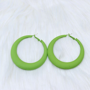 Colorful Statement Hoops