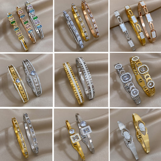 Multicolor Stainless Steel Bracelets