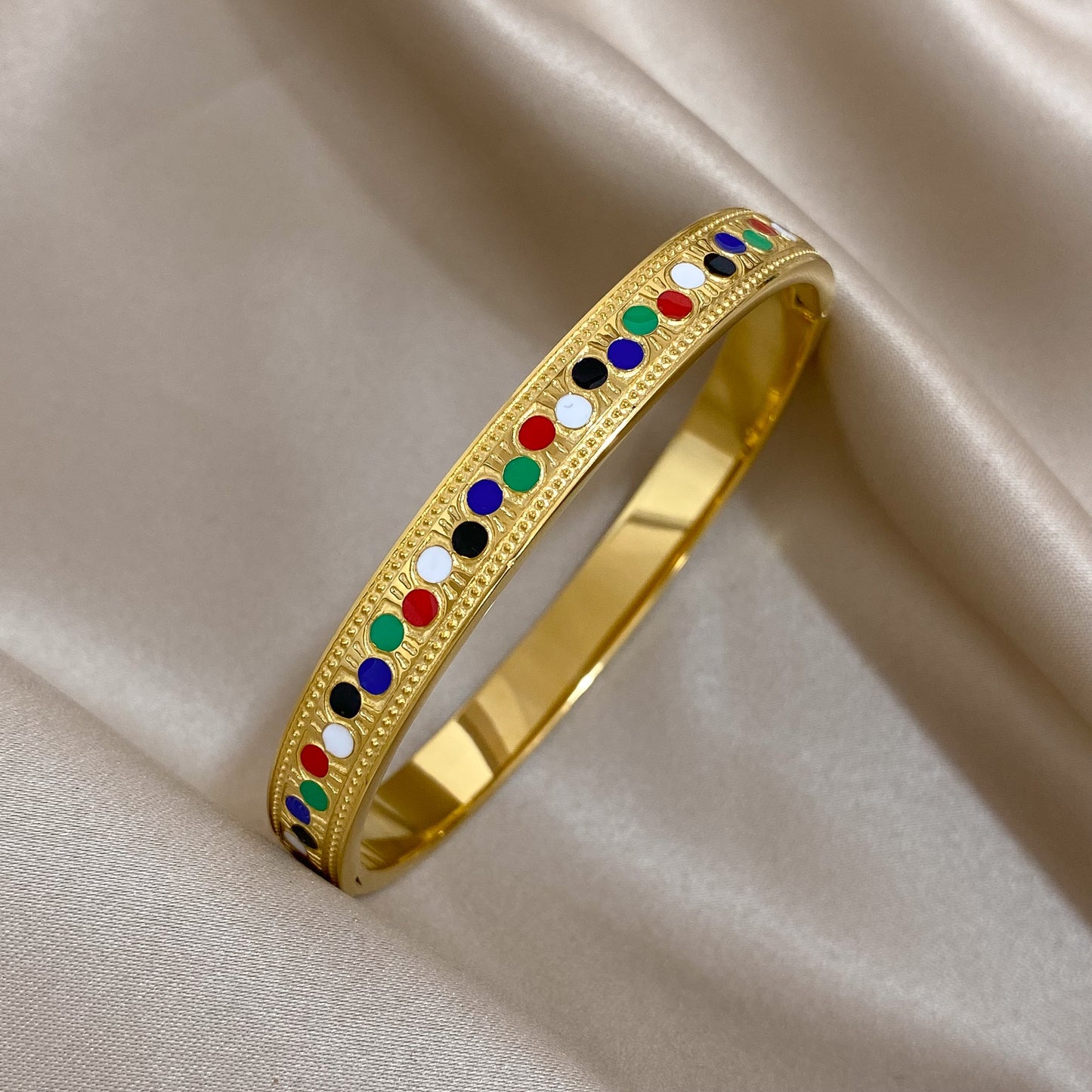 Multicolor Stainless Steel Bracelets