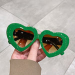 Cargar imagen en el visor de la galería, New Multicolored Heart Shape Sunglasses
