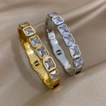 Load image into Gallery viewer, Stainless Steel Crystal Bracelets
