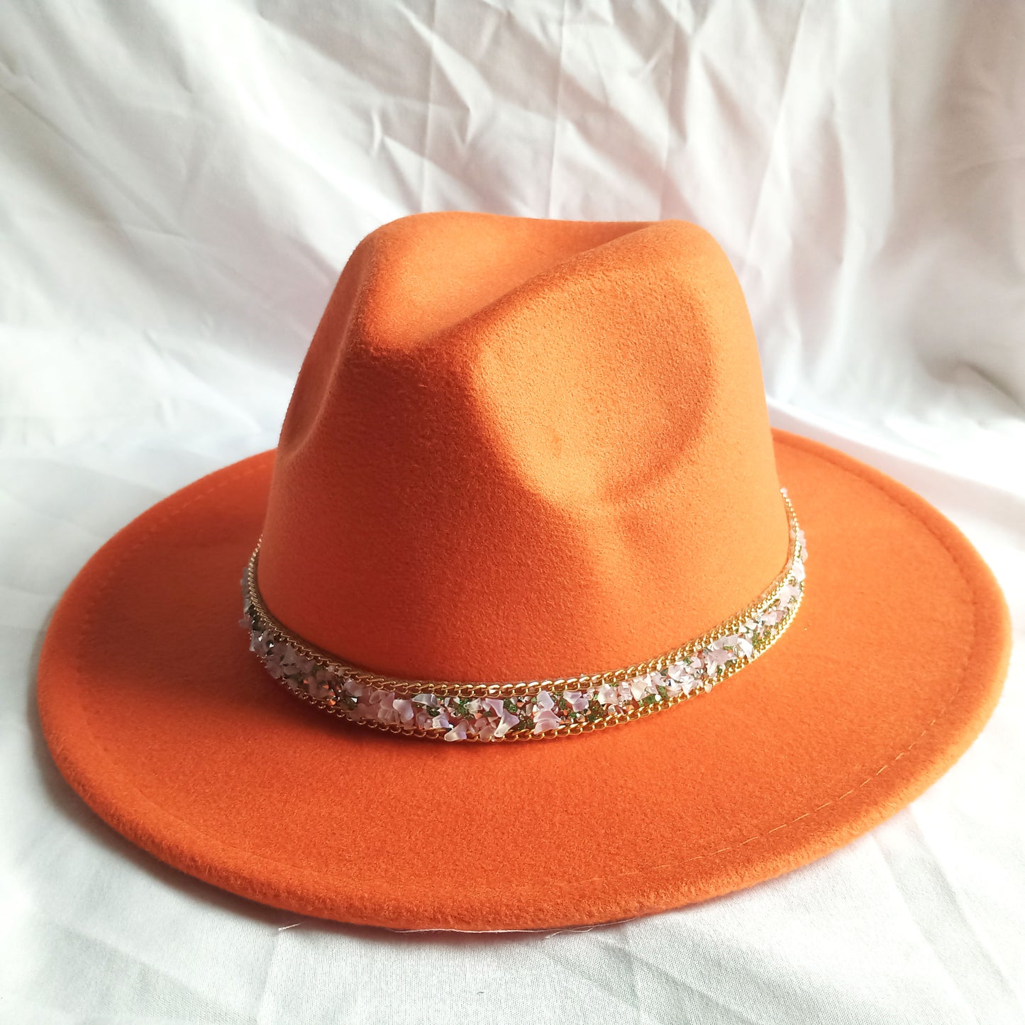 Hand-stitched Fedora