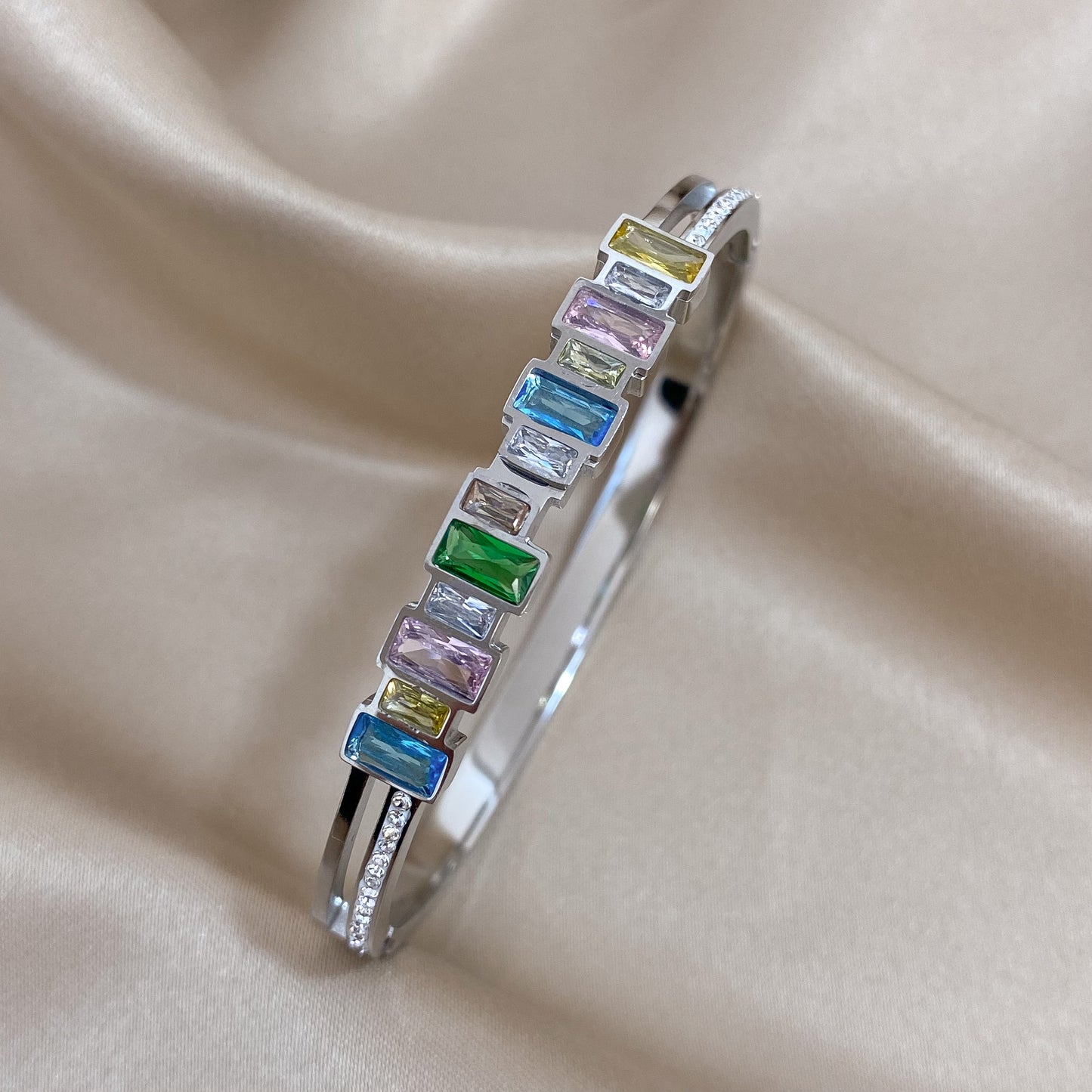 Multicolor Stainless Steel Bracelets