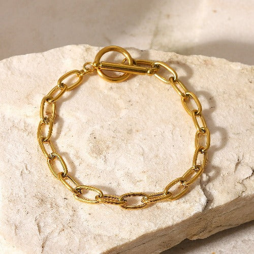 Various Gold Bracelets