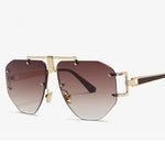 Load image into Gallery viewer, Unisex Frameless Pilot Sunglasses
