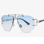 गैलरी व्यूवर में इमेज लोड करें, Unisex Frameless Pilot Sunglasses

