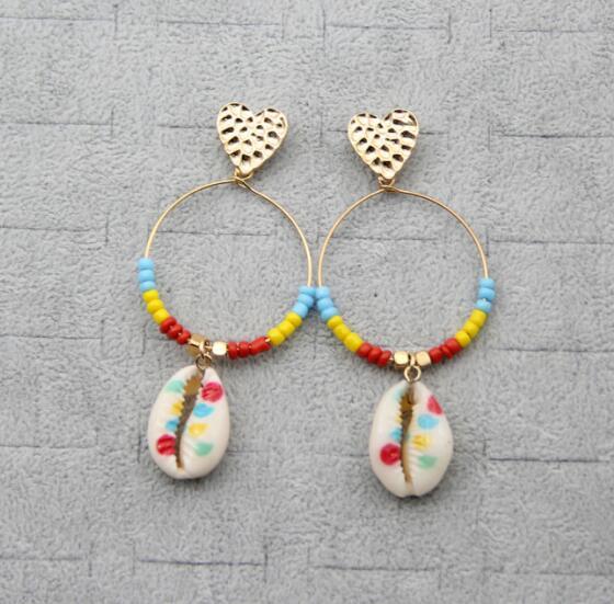 Shell Drop Earrings