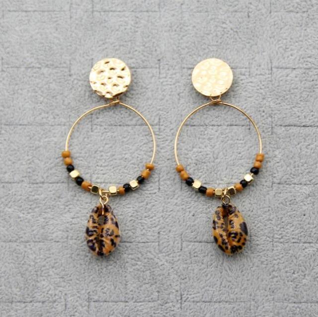 Shell Drop Earrings