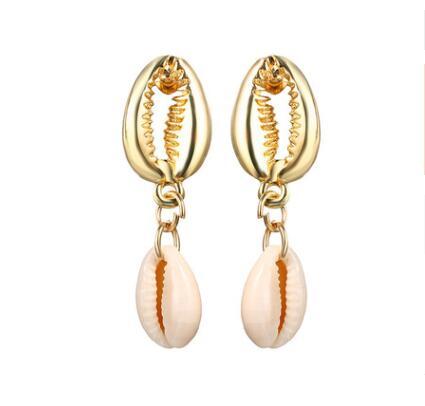 Shell Drop Earrings