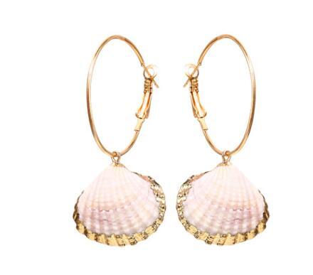 Shell Drop Earrings