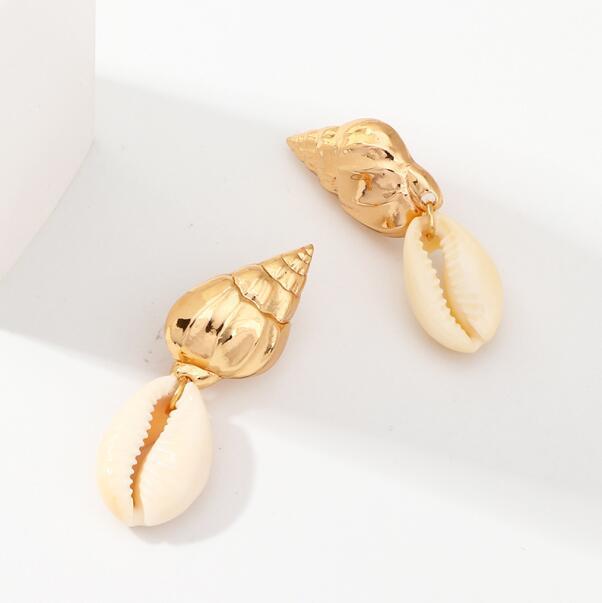 Shell Drop Earrings