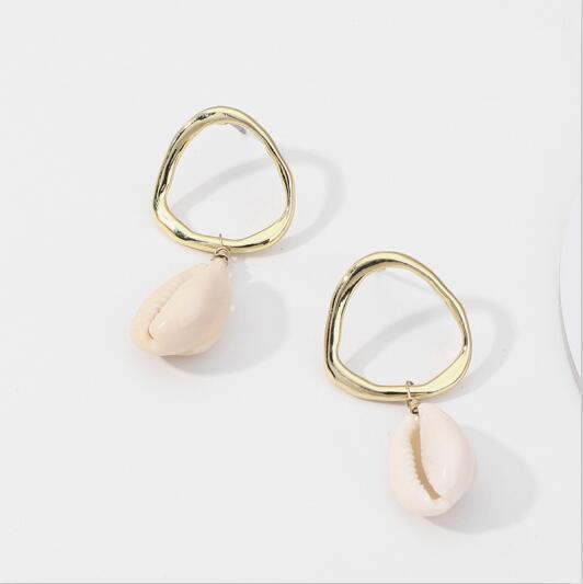 Shell Drop Earrings