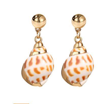 Shell Drop Earrings