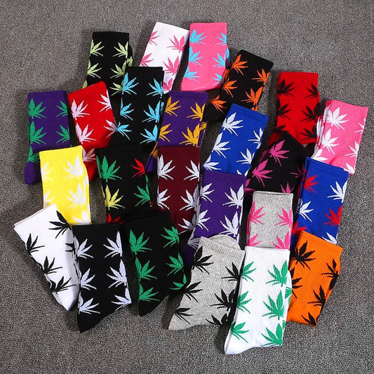 Maple Leaf Socks