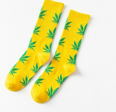 Maple Leaf Socks