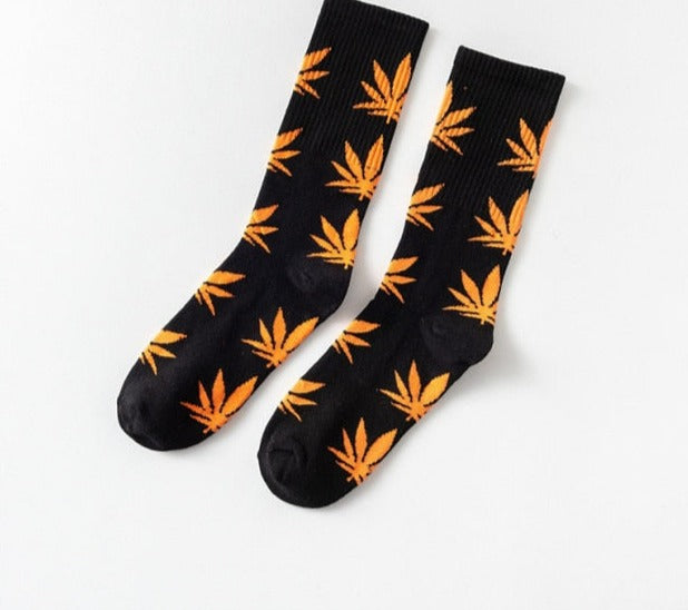 Maple Leaf Socks