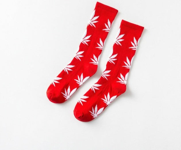 Maple Leaf Socks