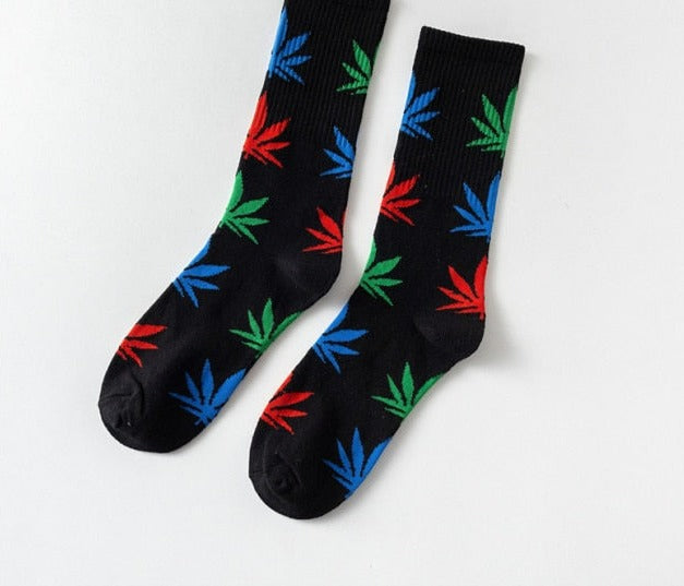 Maple Leaf Socks