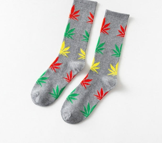 Maple Leaf Socks