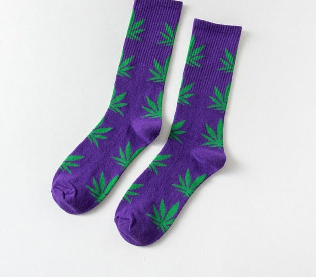 Maple Leaf Socks