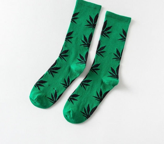 Maple Leaf Socks