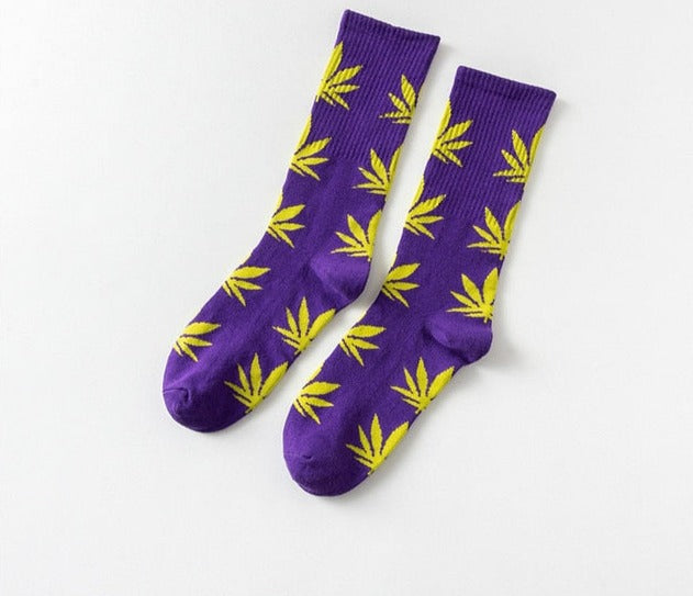 Maple Leaf Socks