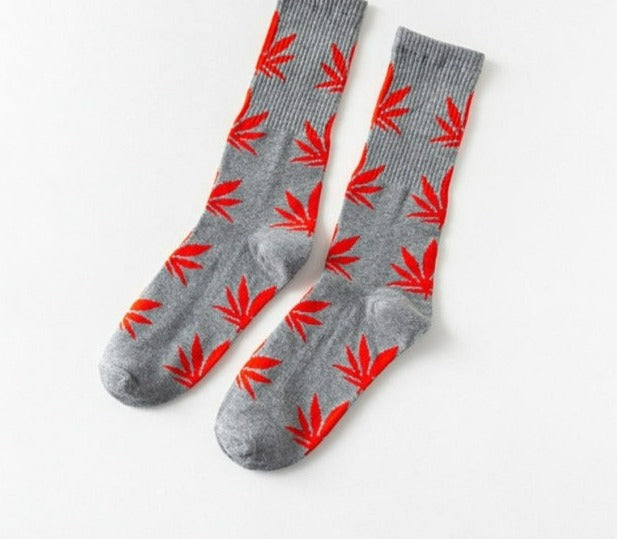 Maple Leaf Socks