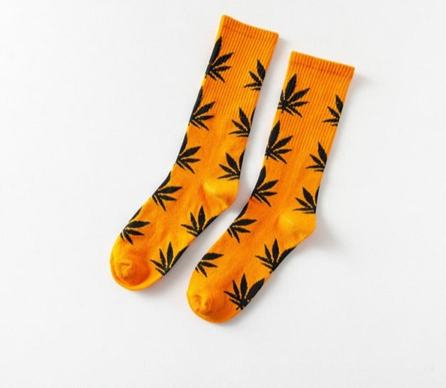 Maple Leaf Socks