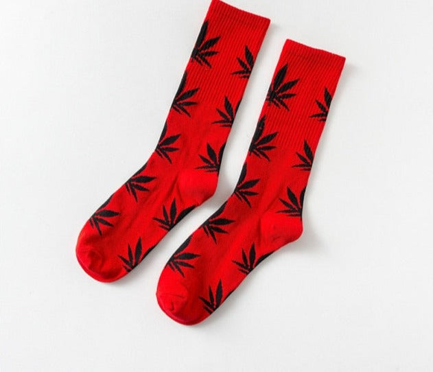 Maple Leaf Socks