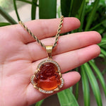 Load image into Gallery viewer, Buddha Pendant Necklace
