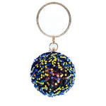 Load image into Gallery viewer, Rhinestone Ball Clutch
